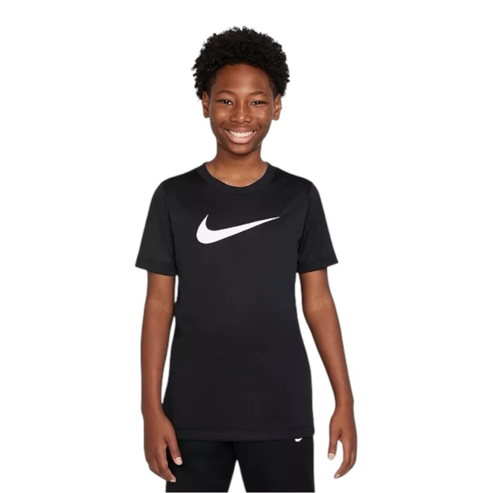 NWOT Nike Black Dri-FIT Training T-Shirt Short Sleeve Tee XL boys /teens